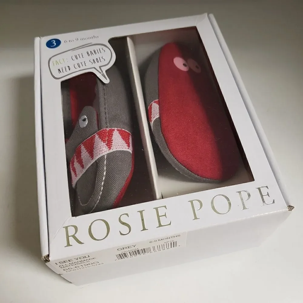 Rosie Pope I See You crib shoes 6-9 month